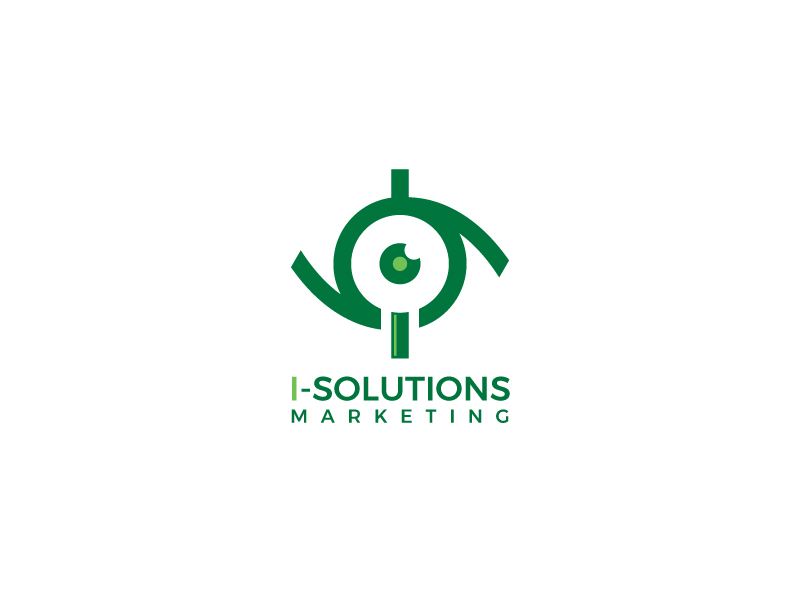 I-Solutions Marketing logo design by sanu