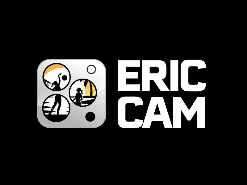 ERIC CAM logo design by M J