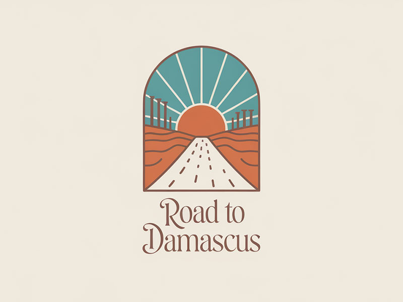 Road to Damascus logo design by IamSoya