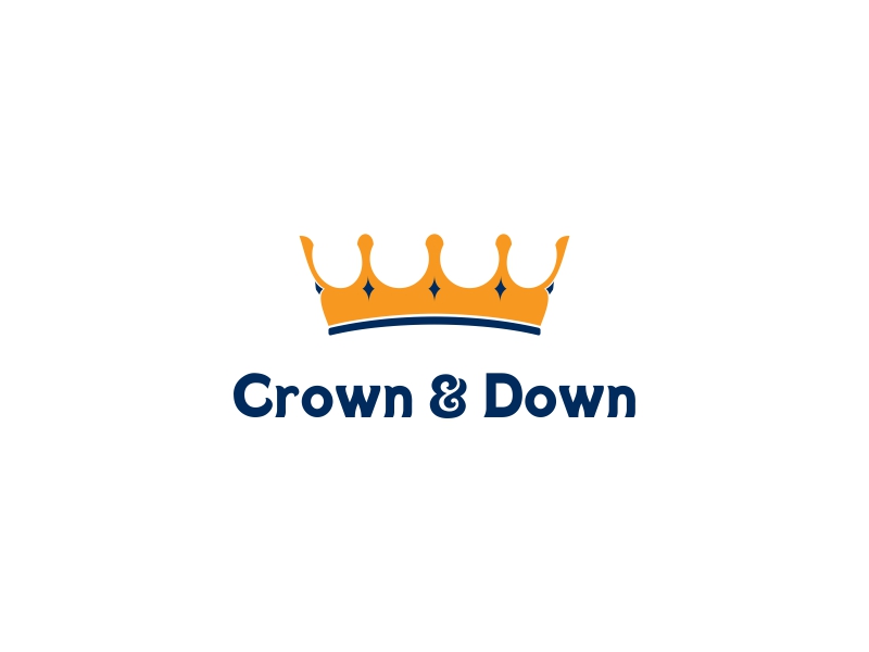 Crown & Down logo design by artery