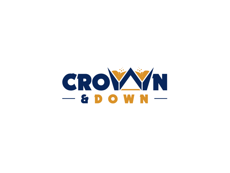 Crown & Down logo design by sanu