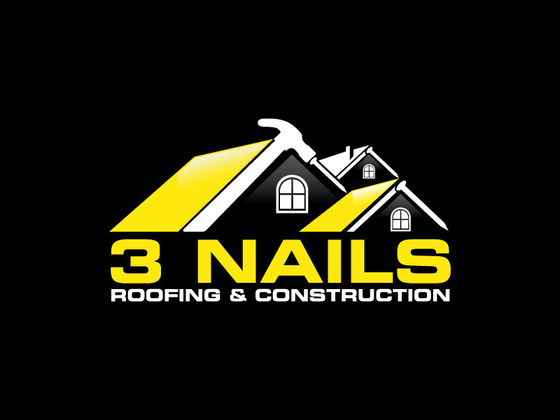 3 Nails Roofing & Construction logo design by Art_Chaza