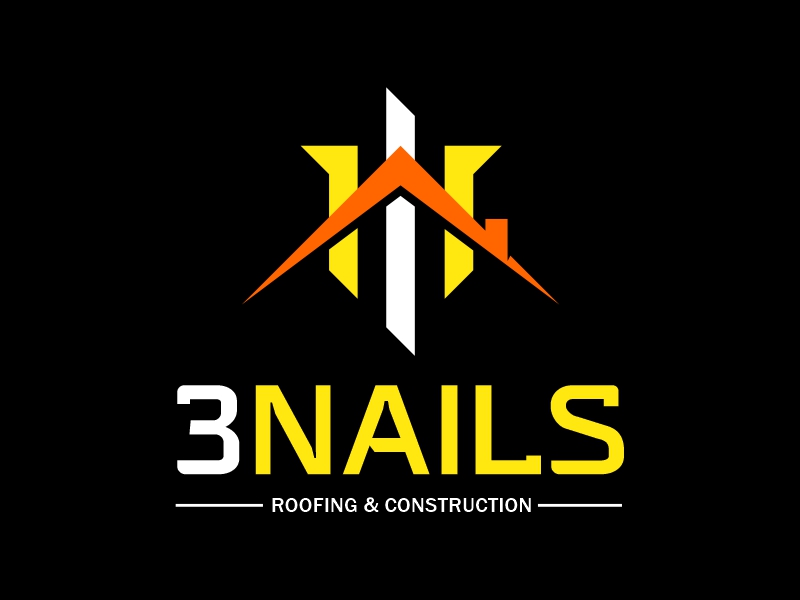 3 Nails Roofing & Construction logo design by Marzuan