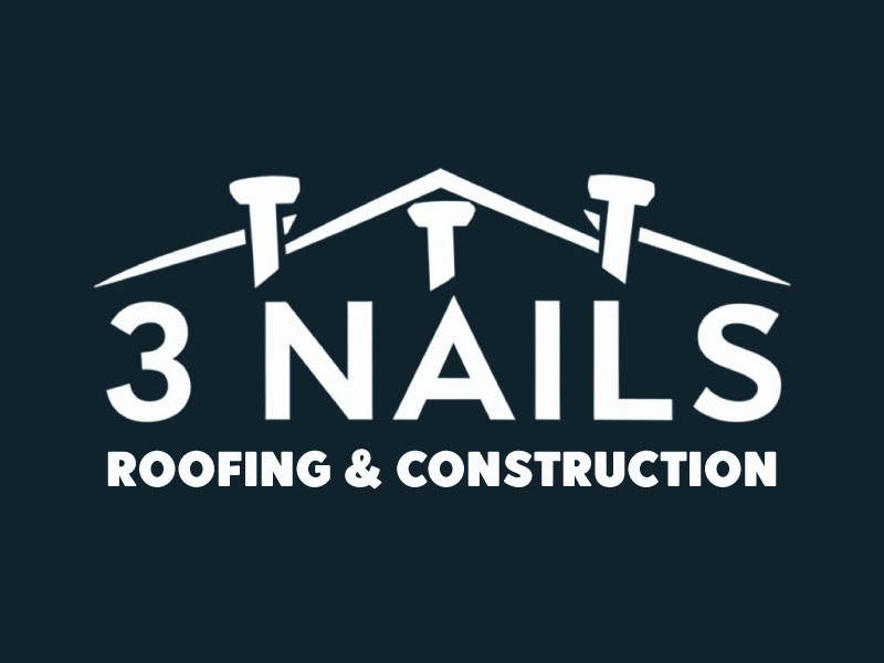 3 Nails Roofing & Construction logo design by Bibek Nag