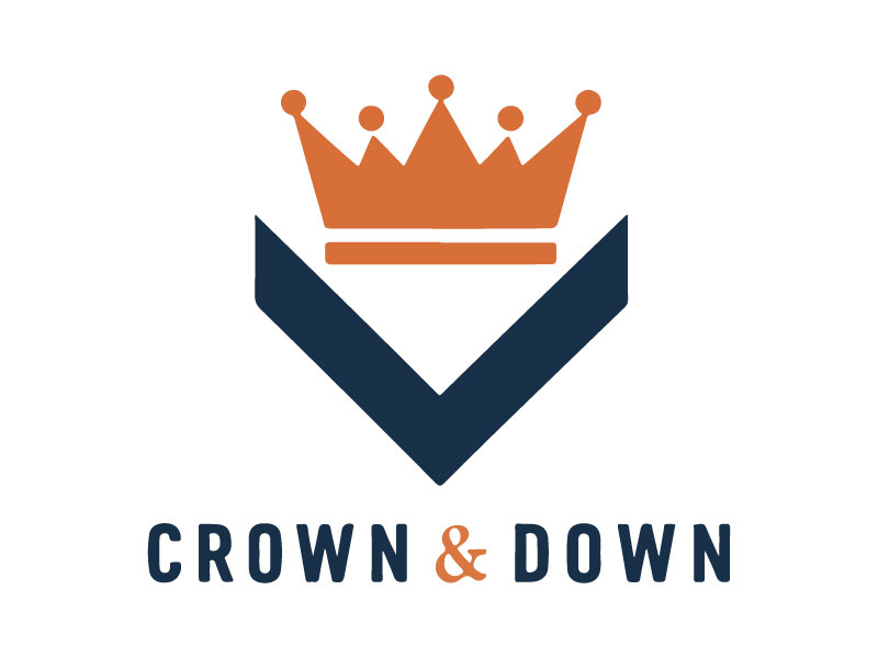 Crown & Down logo design by Rahul Biswas