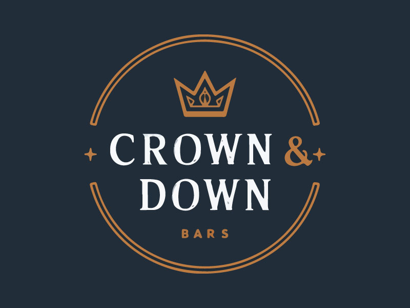 Crown & Down logo design by Rahul Biswas