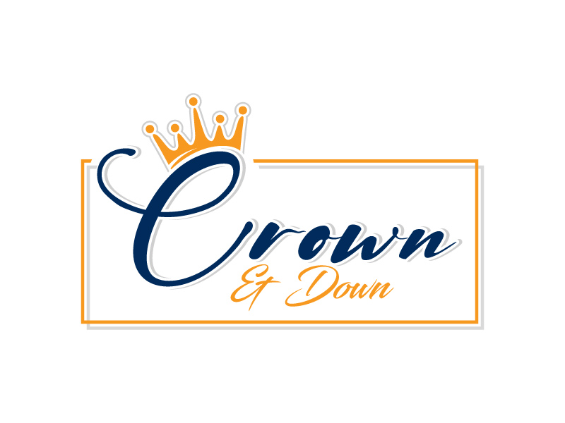 Crown & Down logo design by Rainbow07