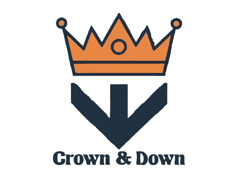 Crown & Down logo design by Bibek Nag
