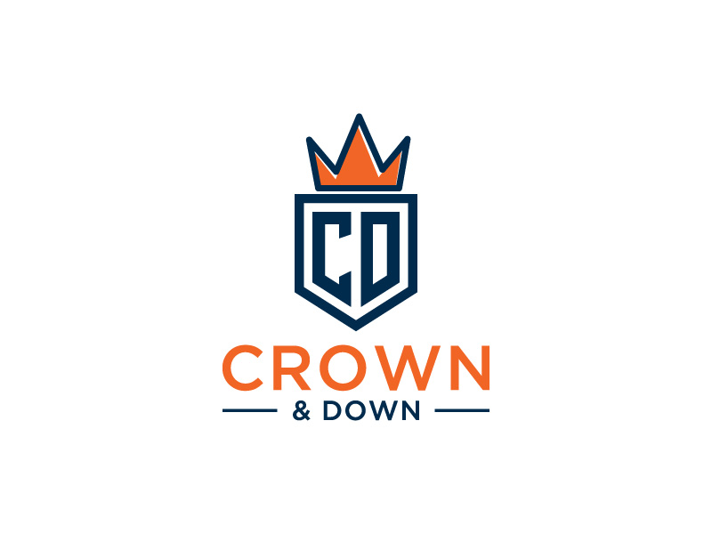 Crown & Down logo design by subrata