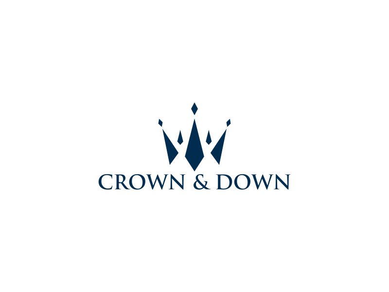 Crown & Down logo design by Snapp