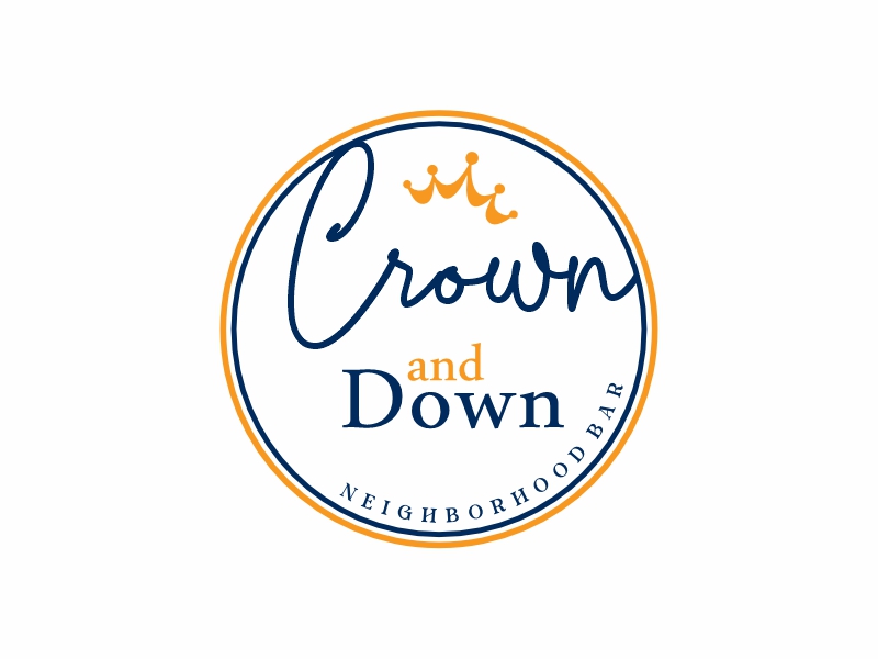 Crown & Down logo design by Marzuan