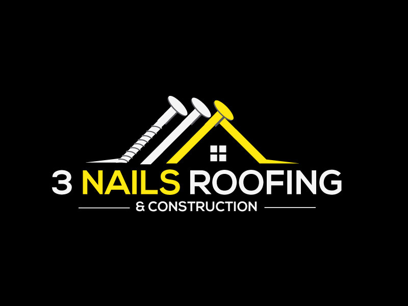3 Nails Roofing & Construction logo design by Avijit