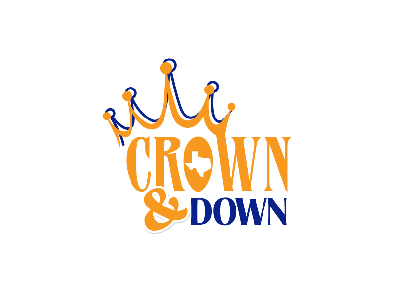 Crown & Down logo design by uttam
