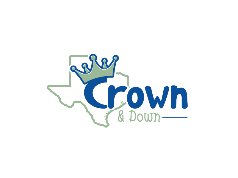 Crown & Down logo design by uttam