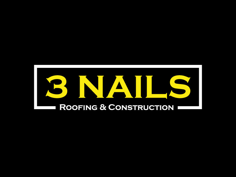 3 Nails Roofing & Construction logo design by aryamaity