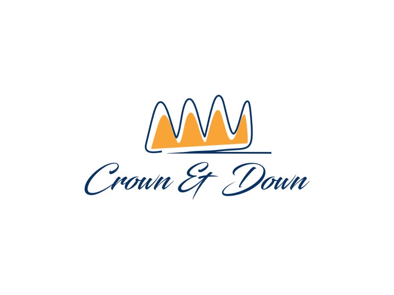 Crown & Down logo design by Neng Khusna