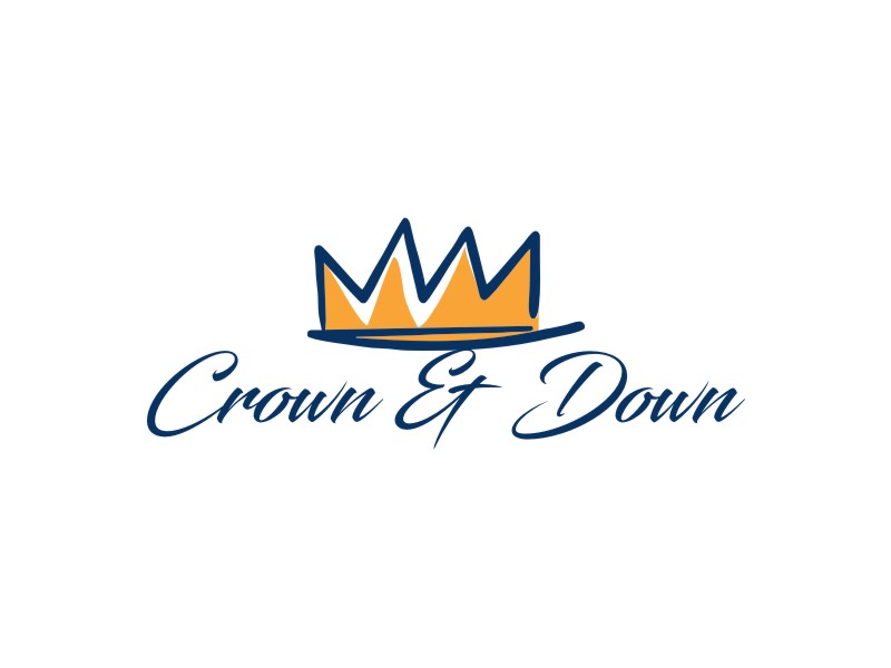Crown & Down logo design by Neng Khusna
