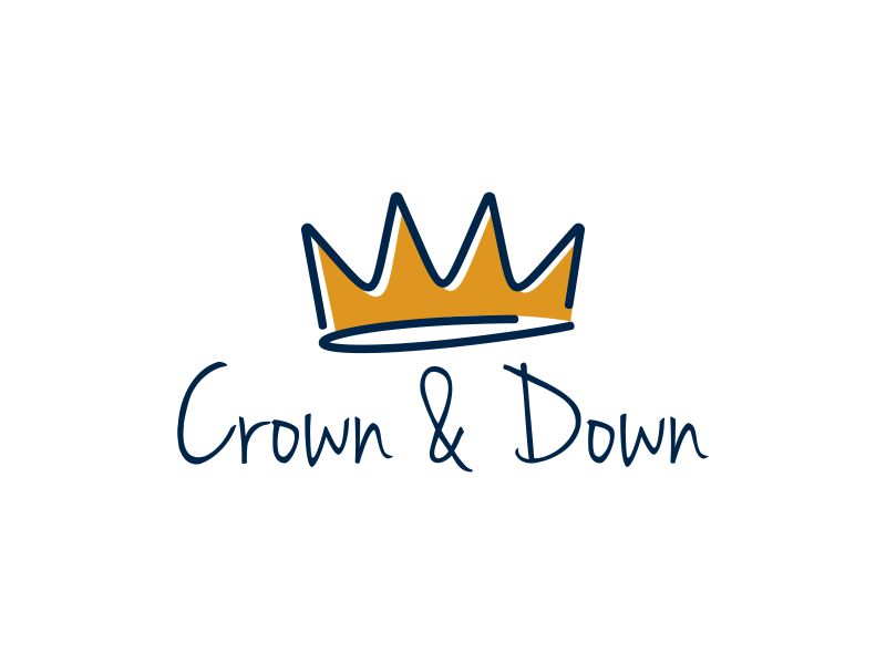 Crown & Down logo design by almaula