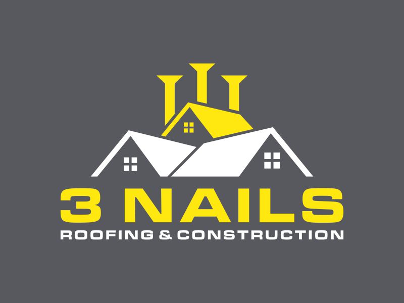 3 Nails Roofing & Construction logo design by Franky.