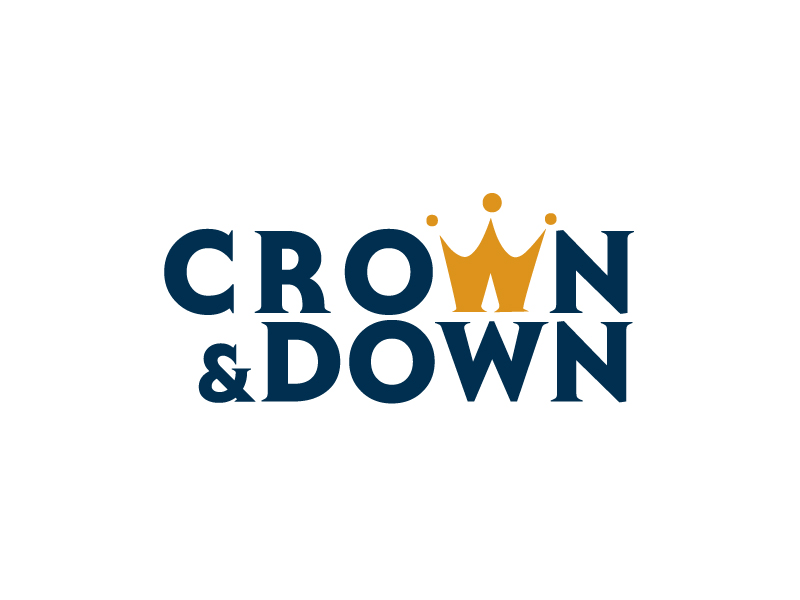 Crown & Down logo design by tec343