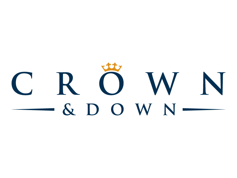 Crown & Down logo design by berkah271