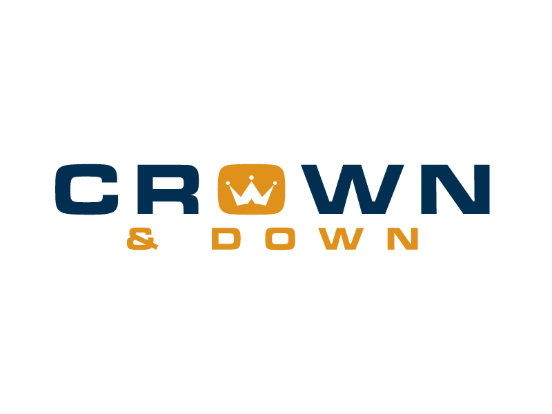 Crown & Down logo design by berkah271