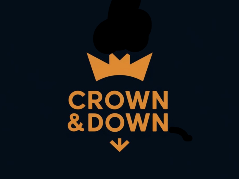 Crown & Down logo design by Marena