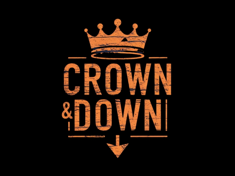 Crown & Down logo design by Marena