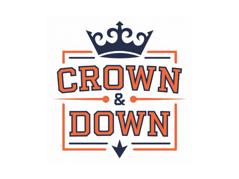 Crown & Down logo design by Marena