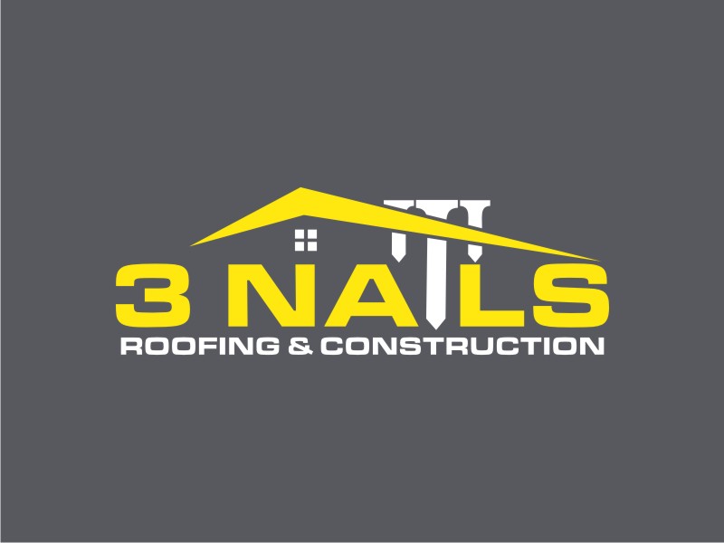3 Nails Roofing & Construction logo design by Diancox