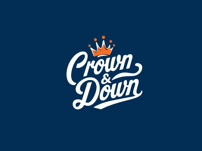 Crown & Down logo design by maze