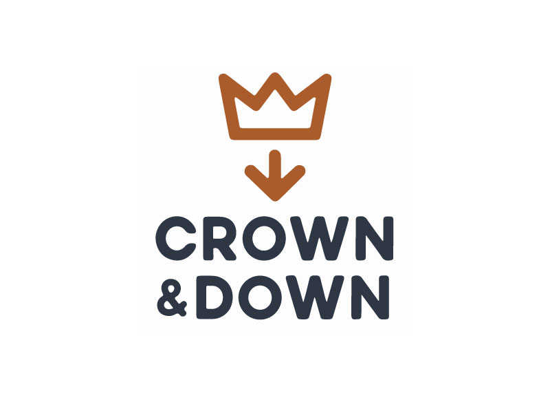 Crown & Down logo design by M Fariid