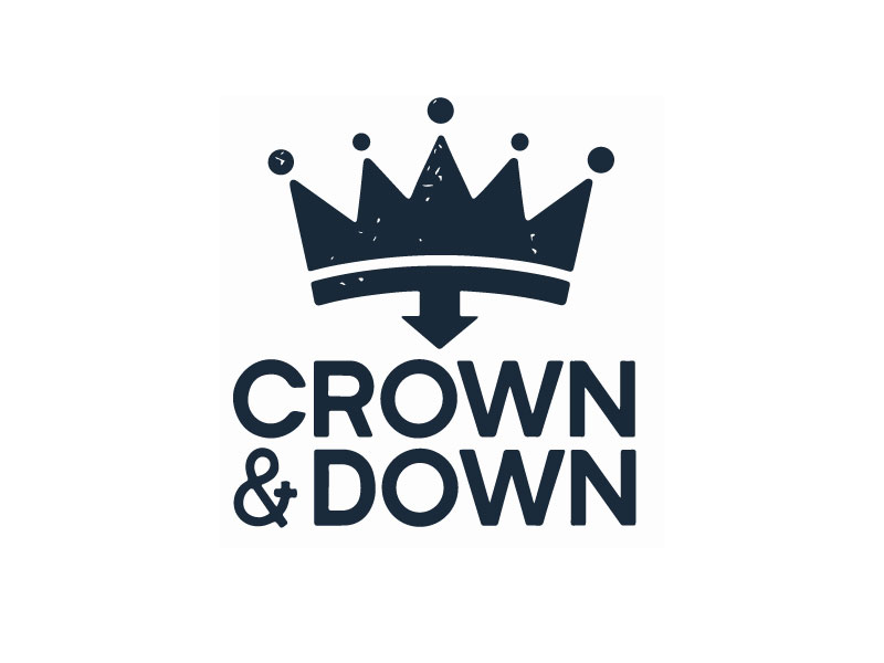 Crown & Down logo design by M Fariid