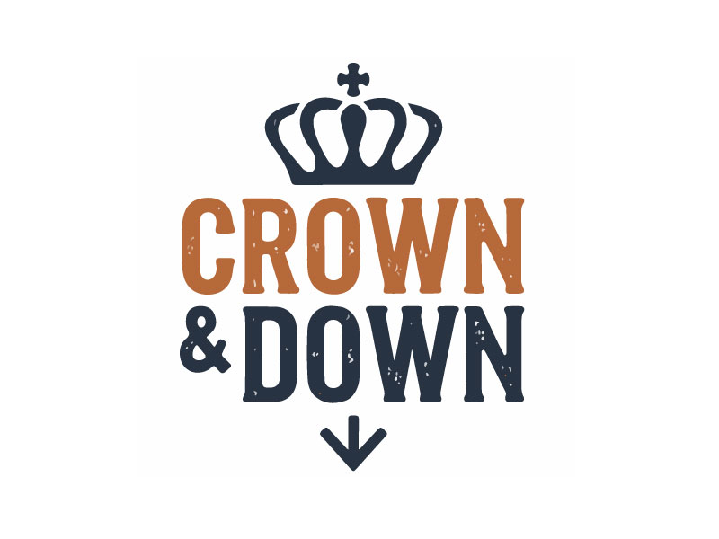 Crown & Down logo design by M Fariid