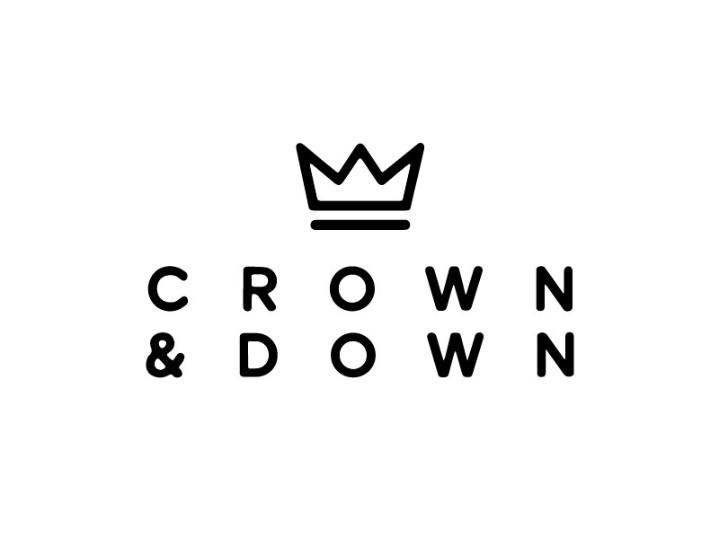 Crown & Down logo design by M Fariid