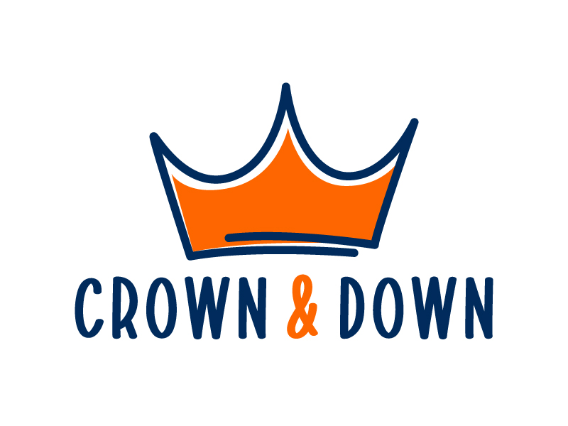 Crown & Down logo design by jaize