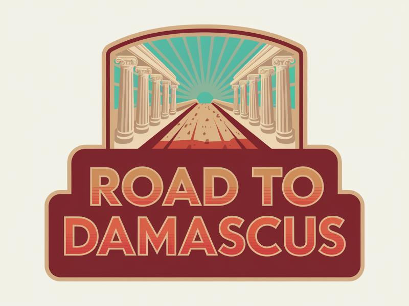 Road to Damascus logo design by Bambang Bang