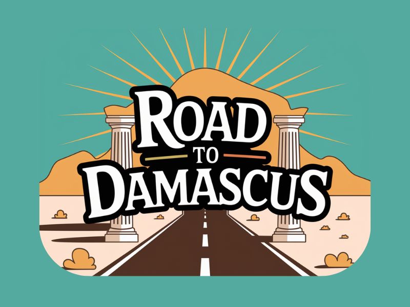 Road to Damascus logo design by maya