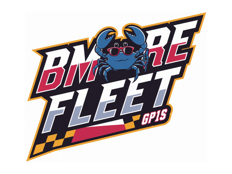 Bmore Fleet, then "GP1S" but smaller logo design by pixalrahul