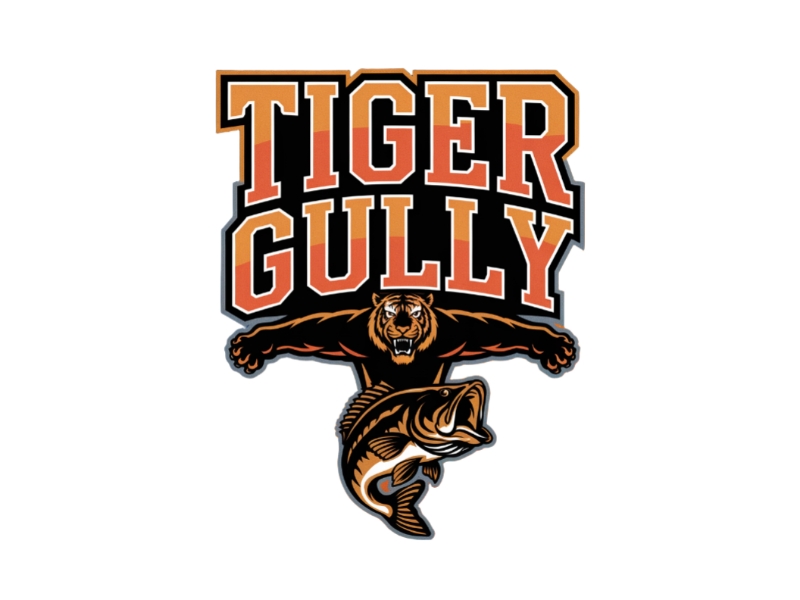 Tiger Gully logo design by Marena