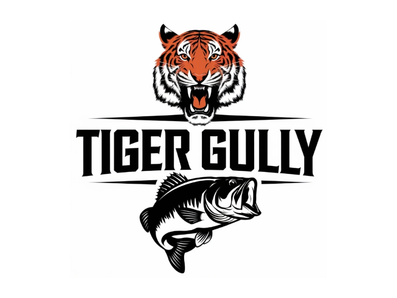 Tiger Gully logo design by Marena