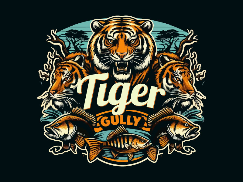Tiger Gully logo design by Bibek Nag