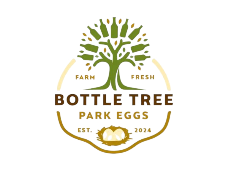 Bottle Tree Park Farm Fresh Eggs logo design by salim