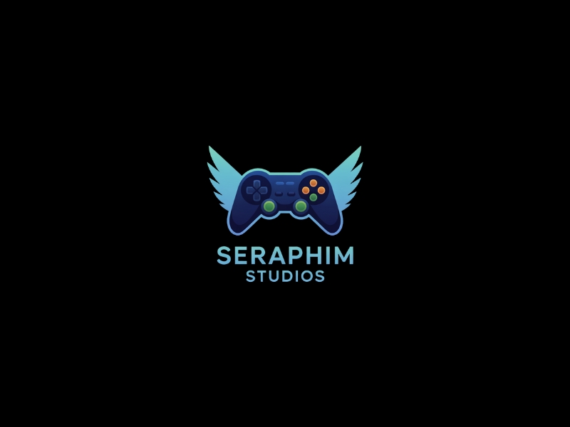Seraphim Studios logo design by iffikhan