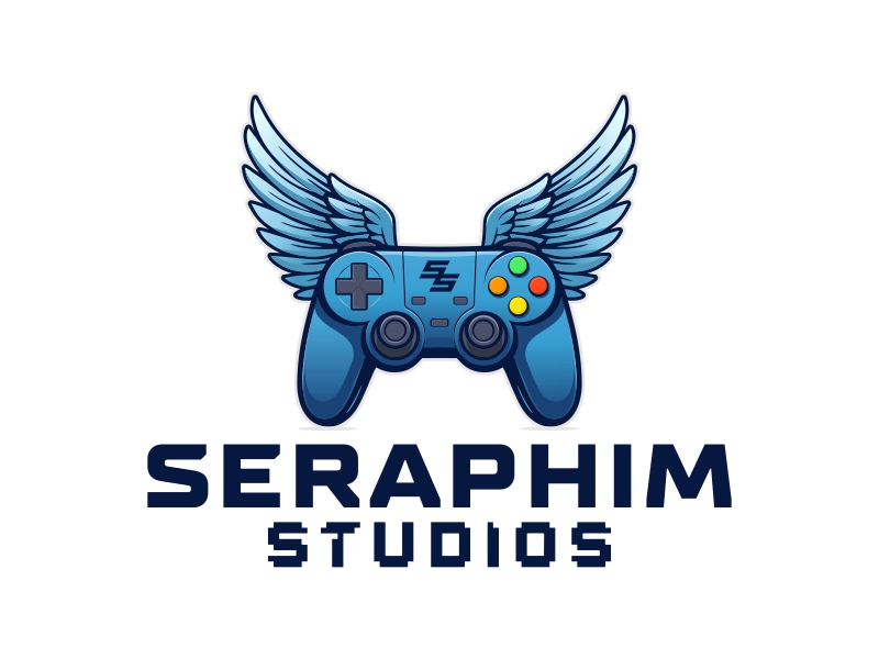 Seraphim Studios logo design by brandshark