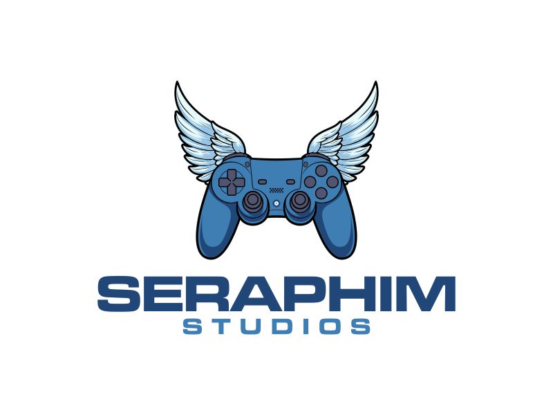 Seraphim Studios logo design by blessings