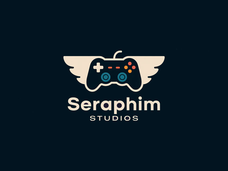 Seraphim Studios logo design by jandu