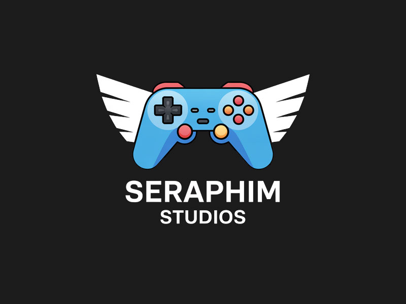 Seraphim Studios logo design by navneet