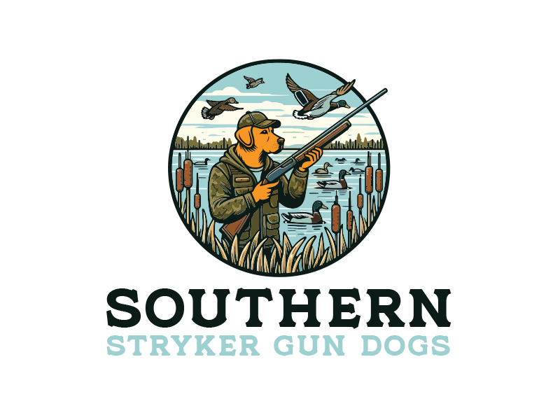 Southern Stryker Gun Dogs logo design by shahalam
