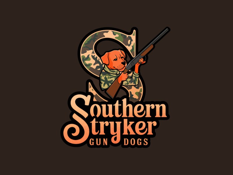 Southern Stryker Gun Dogs logo design by XenaArt